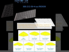 L'objectif de rue LED de qualité professionnelle 279x150 mm Universal Fit T2M/T3M/T4M/T3S/T5M/90120 Performance résistante aux intempéries et durable