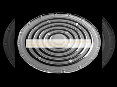 Lentille de lampe industrielle UFO 226×11,5mm 3030/2835LEDs ODM&OEM pour éclairage de grande hauteur