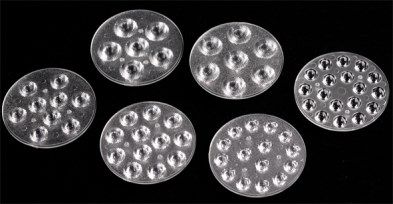 15°/25°/30°/38°/45°/60° Available 3535&3030LEDs Advanced Optical Indoor Lighting Lens