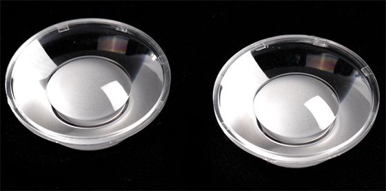 93%+ Transmittance Indoor Lighting & Flashlight Lens φ46.18mm Precision Dimension Control Lens