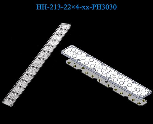 88pcs 3030 LEDs Easy Installation Precisely Optical Control Street Lighting Lens