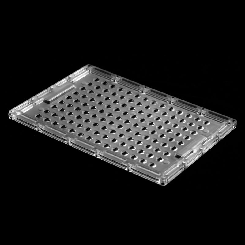 126x1 3030 LED PC Lens 241.35x170.35mm 92% Transmittance